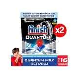 Finish Quantum Max Bulaşık Makinesi Deterjanı 116 Tablet 58 x 2
