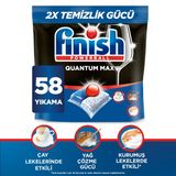 Finish Quantum Max Bulaşık Makinesi Deterjanı Kapsül Tablet 58 Adet