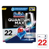Finish Quantum Max Bulaşık Makinesi Deterjanı Tableti Finish Quantum Max Bulaşık Makinesi Deterjanı Tableti 22'li