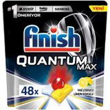 Finish Quantum Max Limonlu 48 Kapsül Bulaşık Makinesi Deterjanı