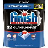 Finish Quantum Max Tablet 40LI Güçlü Leke Çıkarıcı Bulaşık Makinesi Deterjanı 6'li Avantaj Paketi - 6 Adet