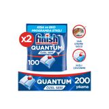 Finish Quantum Özel Seri Bulaşık Makinesi Deterjanı Kapsül Tablet 200 Adet (100 x 2)