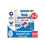 Finish Quantum Özel Seri Bulaşık Makinesi Tableti 2x100'lü