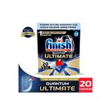 Finish Quantum Ultimate Bulaşık Makinesi Deterjanı Kapsül Tablet 20 Adet