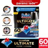 Finish Quantum Ultimate Bulaşık Makinesi Deterjanı Tableti / Kapsülü 60 Yıkama