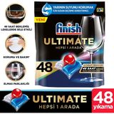 Finish Ultimate 48 Kapsül Bulaşık Makinesi Deterjanı Tableti (1 x 48 Kapsül)