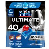 Finish Ultimate Hepsi 1 Arada 40 Tablet 516 G (2'Li Paket)