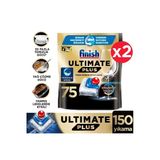 Finish Ultimate Plus 150 Kapsül Bulaşık Makinesi Deterjanı (2 x 75)