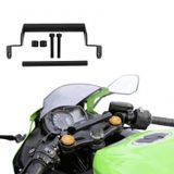 FINMOKAL Motosiklet GPS navigasyon montaj telefon standı 12+22mm çapraz çubuk braketi kiti ile uyumlu Ninja ZX-4R ZX-4RR 2023-2026