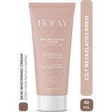 fiofay Cilt Beyazlatıcı , Aydınlatıcı Leke Karşıtı Bakım Kremi Glutatyon, Alpha Arbutin, Kojik Asit 50ml