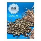 Fiolimore 10 mm Altın Sarı Ahşap Boncuk (50 Gr 135 Adet)Geniş Delik Çapı 4 mm Makrome Çanta Bileklik Takı