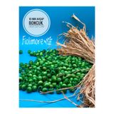 Fiolimore 10 mm Yeşil Ahşap Boncuk (50 Gr 135 Adet)Delik Çapı 4 mm Makrome Çanta Bileklik Takı Tahta Renkli