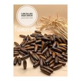Fiolimore 12 mm Ithal Arpa Model Kahverengi Ahşap Boncuk Delik Çapı 3mm(25 Gr 48 Adet)Çanta Takı Bileklik