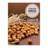 Fiolimore 14 mm Desenli Ahşap Boncuk (50 Gram 44 Adet) Delik Çapı 4 mm Makrome Takı Bileklik Yuvarlak