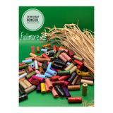 Fiolimore 20 mm Karışık Renk Kesme Boru Ahşap Boncuk (50 Gram 120 Adet) Delik Çapı 3 mm Makrome Tasarım Takı