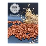 Fiolimore 6 mm Taba Rengi Ahşap Boncuk (25 Gram 175 Adet)Delik Çapı 2mm Makrome Takı Bileklik Tahta Yuvarlak