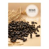 Fiolimore 8mm Ithal Arpa Model Kahverengi Ahşap Boncuk Delik Çapı 2mm(25 Gr 110 Adet)Çanta Takı Bileklik