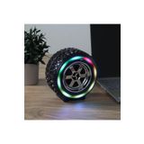 FİOPLUS Jant Tasarımlı RGB LED Bluetooth Hoparlör – Güçlü Ses, Kablosuz, Taşınabilir, Şık ve Spor Tasarım