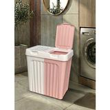 FİORA 80 LT. ÇİFT BÖLMELİ KİRLİ ÇAMAŞIR SEPETİ