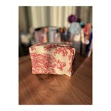 Fiorbag Makyaj Çantası Kadın – Vintage Desenli Çok Amaçlı Kozmetik & Seyahat Organizer