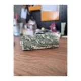 Fiorbag Vintage Desen E l Yapımı Kalemlik Astarlı Fermuarlı