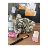 Fiorbag Vintage Desenli/ Çok Amaçlı Makyaj Çantası