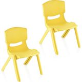 Fiore 2'li Set Küçük Şirin Çocuk Sandalyesi Sarı - Beyaz - Sarı
