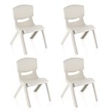 Fiore 4'Lü Set Küçük Şirin Çocuk Sandalyesi Latte