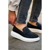 Fiore Ayakkabı Robert - RS615 Siyah Erkek Loafer Ayakkabı Sıyah - Siyah