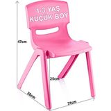 Fiore Küçük Şirin Çocuk Sandalyesi - Pembe