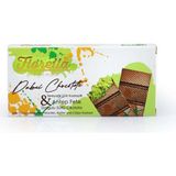 Fiorella Dubai Sütlü Çikolata 200 gr (1 Paket) – Tereyağlı Çıtır Kadayıf ve Antep Fıstık Dolgulu Özel Lezzet
