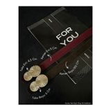 Fiori 2'li Yuvarlak Gold Toka Kadın Kemeri, Pantolon Kemeri, Ceket Kemeri, Elbise Kemeri, Gömlek Kemeri