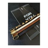 Fiori 4’lü Fırsat Ürünü Ithal Oval Gold Tokalı Ince Kemer, Pantolon Kemeri, Gömlek Kemeri, Ceket Kemeri