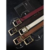 Fiori 5'li Antik Kare Gold Tokalı Kadın Pantolon Kemeri, Ceket Kemeri, Elbise Kemeri, Gömlek Kemeri - Tek Ebat - Karışık