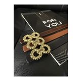 Fiori Burgu Gold Tokalı Ince Kadın Kemeri, Ceket Kemeri, Gömlek Kemeri, Elbise Kemeri