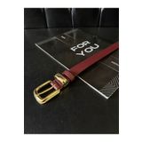 Fiori Gold Kaplama Kararmaz Kadın Pantolon Kemeri, Ceket Kemeri, Elbise Kemeri, Gömlek Kemeri