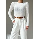 Fiori Kare Gold Tokalı Kadın Pantolon Kemeri, Ceket Kemeri, Elbise Kemeri, Gömlek Kemeri - 105 cm - Taba - Altın