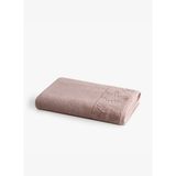 Fiorina Banyo Havlusu %100 Pamuk Jakarlı Pudra 80x150 Cm 80x150 Pudra