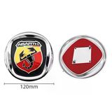 Fiorino Doblo Egea Ducato Abarth Logo Ön Panjur Arması Krom Çerçeveli 120Mm Orjinal