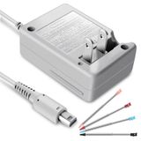 FIOTOK 3DS Şarj Kiti, Nintendo 3DS/3DS XL/3DS LL için 3DS Metal Geri Çekilebilir Stylus Kalem, 3DS Şarj Cihazı Nintendo 3DS/Yeni 3DS XL/DSi/DSi XL/2DS/ 2DS XL Duvar Priz Adaptörü ile Uyumlu (100-240v)
