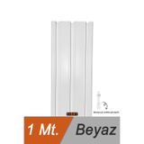 Fırat 3'Lü 3 Raylı Perde Rayı Korniş 1 Metre