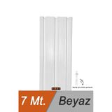 Fırat 3'Lü 3 Raylı Perde Rayı Korniş 7 Metre