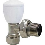 Fırat Banyo Tesisatı Yeni Tip Köşe Radyatör Vanası (Pex Boru Bağlantılı) Ikili Paket