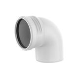 Fırat Boru Pvc Dirsek 50*87° (KAPALI)(2ADET)