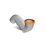 FIRAT Es Wc Sifonu Pvc 100 Lük