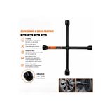 FIRAT FRT004 İstavroz Tip 4'lü 17-19-21-23 mm Bijon Anahtarı Dörtkol Dört Başlıklı