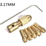 Fırat Hırdavat 7 Parça Motor Mili Uyumlu Pensli Mini Mandren Seti 3.17 mm Çapında Kullanım Kolaylığı