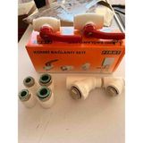 Fırat Kombi Bağlantı Seti 20 mm Pprc Vana Filtre Rekorlu Tam Set Kalorifer Kombi Giriş Çıkış Bağlantı Kiti
