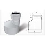 Fırat Pvc Dublex Redüksiyon 1 Adet 110*75Mm