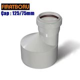 Fırat Pvc Redüksiyon 125/75Mm 1 Adet
